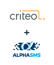 Интеграция Criteo и AlphaSMS