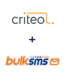 Интеграция Criteo и BulkSMS