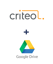 Интеграция Criteo и Google Drive