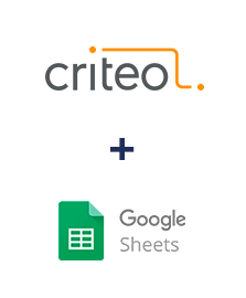 Интеграция Criteo и Google Sheets