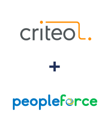 Интеграция Criteo и PeopleForce
