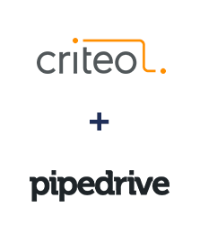 Интеграция Criteo и Pipedrive