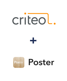 Интеграция Criteo и Poster