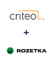 Интеграция Criteo и Rozetka