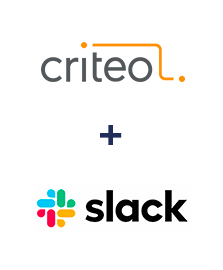 Интеграция Criteo и Slack