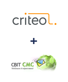 Интеграция Criteo и SvitSMS