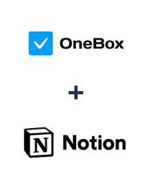 Интеграция OneBox и Notion