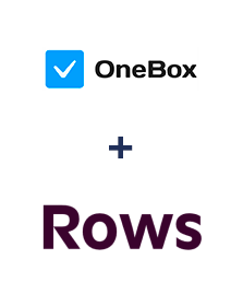 Интеграция OneBox и Rows