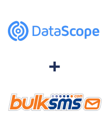 Интеграция DataScope Forms и BulkSMS