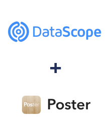 Интеграция DataScope Forms и Poster