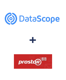 Интеграция DataScope Forms и Prostor SMS