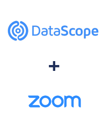 Интеграция DataScope Forms и Zoom