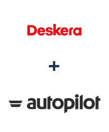 Интеграция Deskera CRM и Autopilot