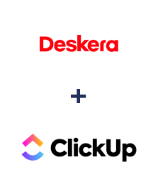 Интеграция Deskera CRM и ClickUp