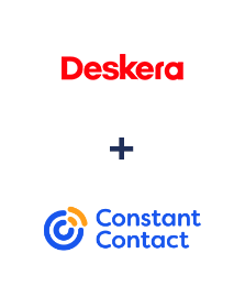 Интеграция Deskera CRM и Constant Contact
