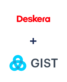 Интеграция Deskera CRM и Gist
