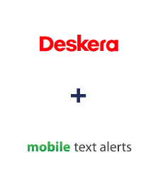 Интеграция Deskera CRM и Mobile Text Alerts