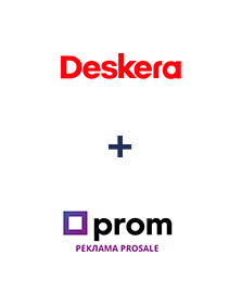 Интеграция Deskera CRM и Prom