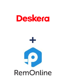 Интеграция Deskera CRM и RemOnline