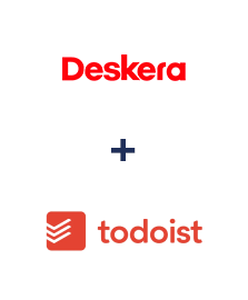 Интеграция Deskera CRM и Todoist