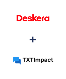 Интеграция Deskera CRM и TXTImpact