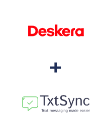 Интеграция Deskera CRM и TxtSync