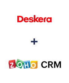 Интеграция Deskera CRM и ZOHO CRM