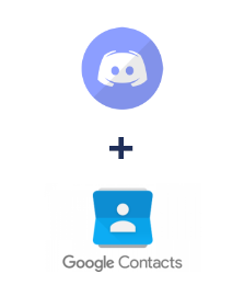 Интеграция Discord и Google Contacts
