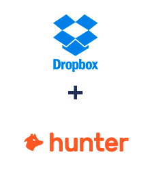 Интеграция Dropbox и Hunter.io
