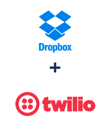 Интеграция Dropbox и Twilio