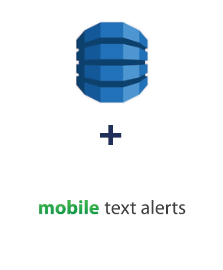 Интеграция Amazon DynamoDB и Mobile Text Alerts
