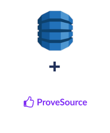 Интеграция Amazon DynamoDB и ProveSource