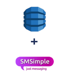 Интеграция Amazon DynamoDB и SMSimple Интеграция Amazon DynamoDB и SMSimple