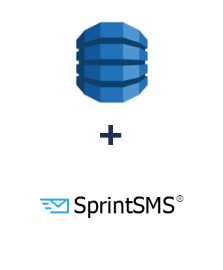 Интеграция Amazon DynamoDB и SprintSMS