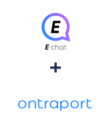 Интеграция E-chat и Ontraport