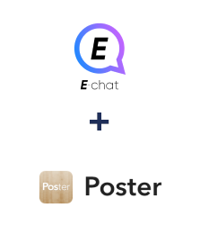 Интеграция E-chat и Poster