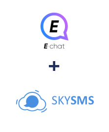 Интеграция E-chat и SkySMS