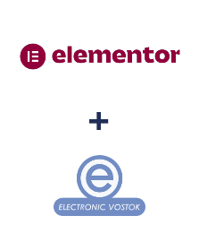 Интеграция Elementor и Electronic Vostok Интеграция Elementor и Electronic Vostok