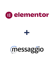Интеграция Elementor и Messaggio