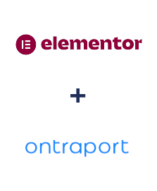 Интеграция Elementor и Ontraport