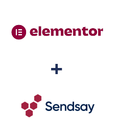 Интеграция Elementor и Sendsay