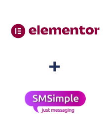 Интеграция Elementor и SMSimple Интеграция Elementor и SMSimple