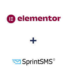 Интеграция Elementor и SprintSMS