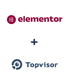 Интеграция Elementor и TopVisor