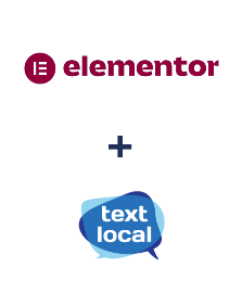 Интеграция Elementor и Textlocal