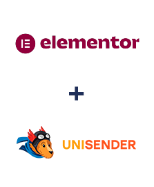 Интеграция Elementor и Unisender