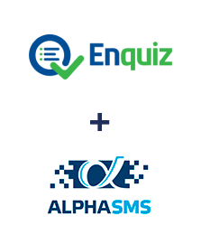 Интеграция Enquiz и AlphaSMS