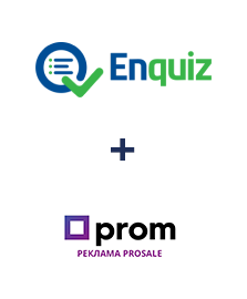 Интеграция Enquiz и Prom