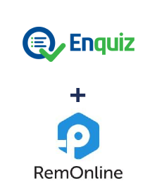 Интеграция Enquiz и RemOnline