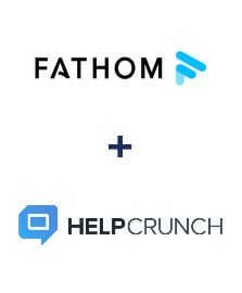 Интеграция Fathom и HelpCrunch